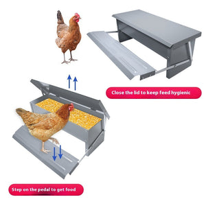Enhance Your Pet Care Routine with the Pet Pedal Type Automatic Feeding Trough