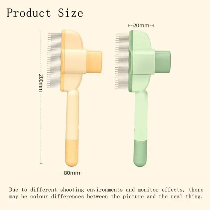 Transform Your Pet's Grooming Routine with One Click Pet Grooming Brush